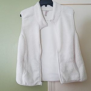 Ladies sherpa vest